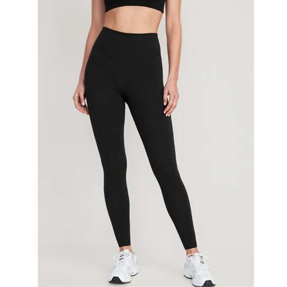 Old Navy PowerChill leggings black size XS - Picture 1 of 12